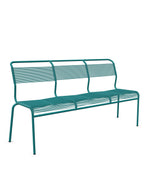 Schaffner Säntis Banc Spaghetti 3 places sans accoudoirs Bleu Kali 56 Bleu Kali 56 