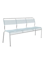 Schaffner Säntis Banc Spaghetti 3 places sans accoudoirs Bleu Pastel 51 Galvanisé à chaud 02 