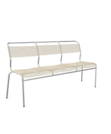 Schaffner Säntis Banc Spaghetti 3 places sans accoudoirs Sable Pastel 15 Galvanisé à chaud 02 