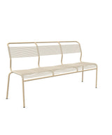 Schaffner Säntis Banc Spaghetti 3 places sans accoudoirs Sable Pastel 15 Marron Pastel 83 
