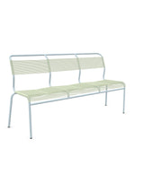 Schaffner Säntis Banc Spaghetti 3 places sans accoudoirs Vert Pastel 64 Bleu Pastel 51 