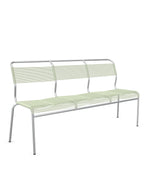 Schaffner Säntis Banc Spaghetti 3 places sans accoudoirs Vert Pastel 64 Galvanisé à chaud 02 