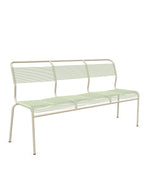 Schaffner Säntis Banc Spaghetti 3 places sans accoudoirs Vert Pastel 64 Sable Pastel 15 