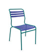 Schaffner Säntis Chaise à lattes Bleu 53 Bleu Kali 56 