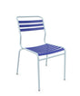 Schaffner Säntis Chaise à lattes Bleu 53 Bleu Pastel 51 