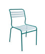Schaffner Säntis Chaise à lattes Bleu Pastel 51 Bleu Kali 56 