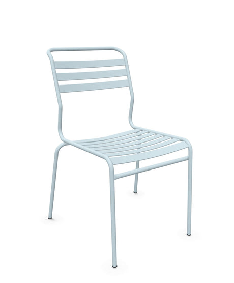 Schaffner Säntis Chaise à lattes Bleu Pastel 51 Bleu Pastel 51 