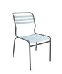 Schaffner Säntis Chaise à lattes Bleu Pastel 51 Graphite 73 