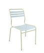 Schaffner Säntis Chaise à lattes Bleu Pastel 51 Vert Pastel 64 