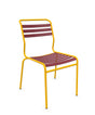 Schaffner Säntis Chaise à lattes Bordeaux 38 Jaune 11 