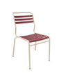 Schaffner Säntis Chaise à lattes Bordeaux 38 Sable Pastel 15 