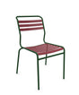Schaffner Säntis Chaise à lattes Bordeaux 38 Vert Sapin 66 