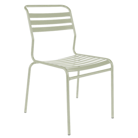 Schaffner Säntis Chaise à lattes GALAXUS Vert pastel 64 