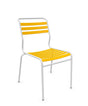 Schaffner Säntis Chaise à lattes Jaune 11 Blanc 90 
