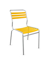 Schaffner Säntis Chaise à lattes Jaune 11 Galvanisé à chaud 02 