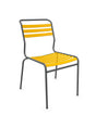 Schaffner Säntis Chaise à lattes Jaune 11 Graphite 73 