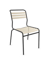 Schaffner Säntis Chaise à lattes Sable Pastel 15 Anthracite 77 