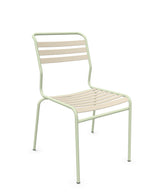 Schaffner Säntis Chaise à lattes Sable Pastel 15 Vert Pastel 64 