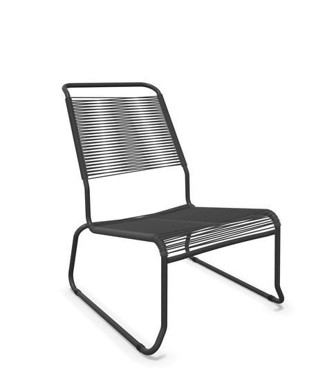Schaffner Säntis Chaise basse Haut dossier luge Spaghetti 