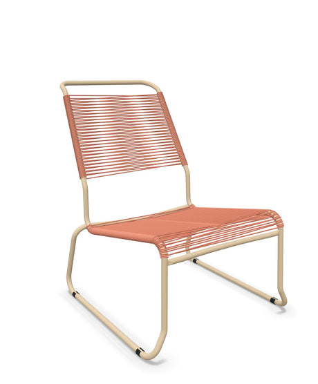 Schaffner Säntis Chaise basse Haut dossier luge Spaghetti 
