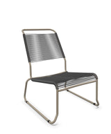 Schaffner Säntis Chaise basse Haut dossier luge Spaghetti 