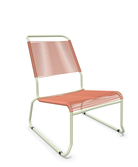 Schaffner Säntis Chaise basse Haut dossier luge Spaghetti 