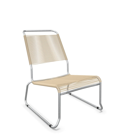 Schaffner Säntis Chaise basse Haut dossier luge Spaghetti 