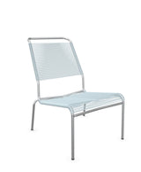 Schaffner Säntis Chaise basse Haut dossier Spaghetti Bleu Pastel 51 Galvanisé à chaud 02 