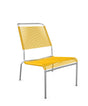 Schaffner Säntis Chaise basse Haut dossier Spaghetti Jaune 11 Galvanisé à chaud 02 