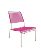 Schaffner Säntis Chaise basse Haut dossier Spaghetti Rose 41 Sable Pastel 15 