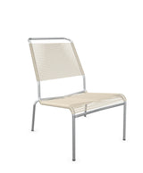 Schaffner Säntis Chaise basse Haut dossier Spaghetti Sable Pastel 15 Galvanisé à chaud 02 