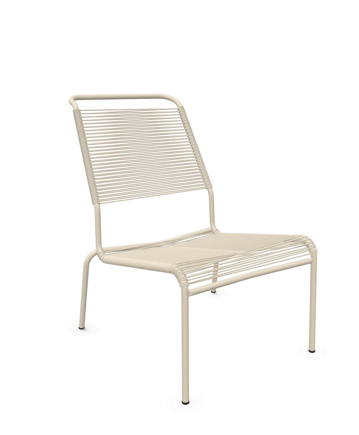 Schaffner Säntis Chaise basse Haut dossier Spaghetti Sable Pastel 15 Sable Pastel 15 