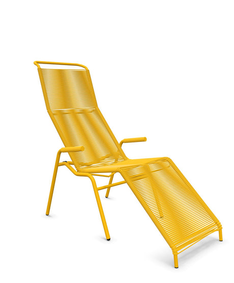 Schaffner Säntis Chaise longue Relax Spaghetti Jaune 11 Jaune 11 