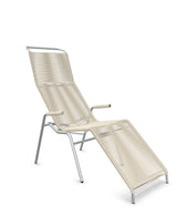 Schaffner Säntis Chaise longue Relax Spaghetti Sable Pastel 15 Galvanisé à chaud 02 