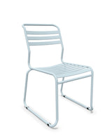 Schaffner Säntis Chaise luge à lattes Bleu Pastel 51 Bleu Pastel 51 