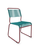 Schaffner Säntis Chaise luge Spaghetti Bleu Kali 56 Bordeaux 38 