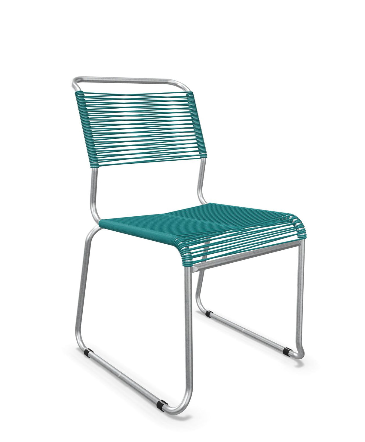 Schaffner Säntis Chaise luge Spaghetti Bleu Kali 56 Galvanisé à chaud 02 