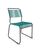 Schaffner Säntis Chaise luge Spaghetti Bleu Kali 56 Graphite 73 