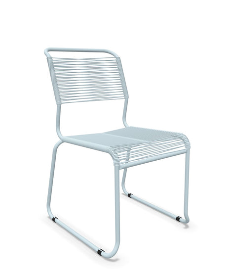 Schaffner Säntis Chaise luge Spaghetti Bleu Pastel 51 Bleu Pastel 51 