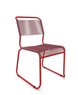 Schaffner Säntis Chaise luge Spaghetti Bordeaux 38 Rouge 30 