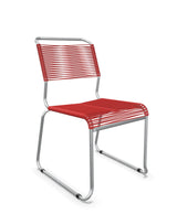 Schaffner Säntis Chaise luge Spaghetti Rouge 30 Galvanisé à chaud 02 