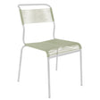 Schaffner Säntis Chaise Spaghetti Blanc 90 Vert pastel 64 