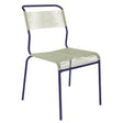 Schaffner Säntis Chaise Spaghetti Bleu 53 Vert pastel 64 