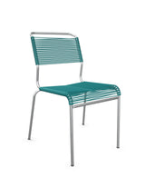 Schaffner Säntis Chaise Spaghetti Bleu Kali 56 Galvanisé à chaud 02 