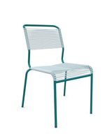 Schaffner Säntis Chaise Spaghetti Bleu Pastel 51 Bleu Kali 56 