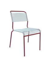 Schaffner Säntis Chaise Spaghetti Bleu Pastel 51 Bordeaux 38 