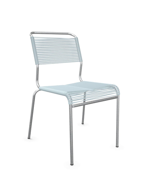 Schaffner Säntis Chaise Spaghetti Bleu Pastel 51 Galvanisé à chaud 02 