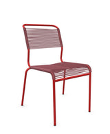 Schaffner Säntis Chaise Spaghetti Bordeaux 38 Rouge 30 