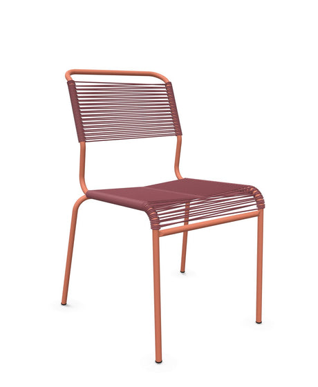 Schaffner Säntis Chaise Spaghetti Bordeaux 38 Terracotta 84 