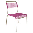 Schaffner Säntis Chaise Spaghetti Champagne 85 Rose 41 